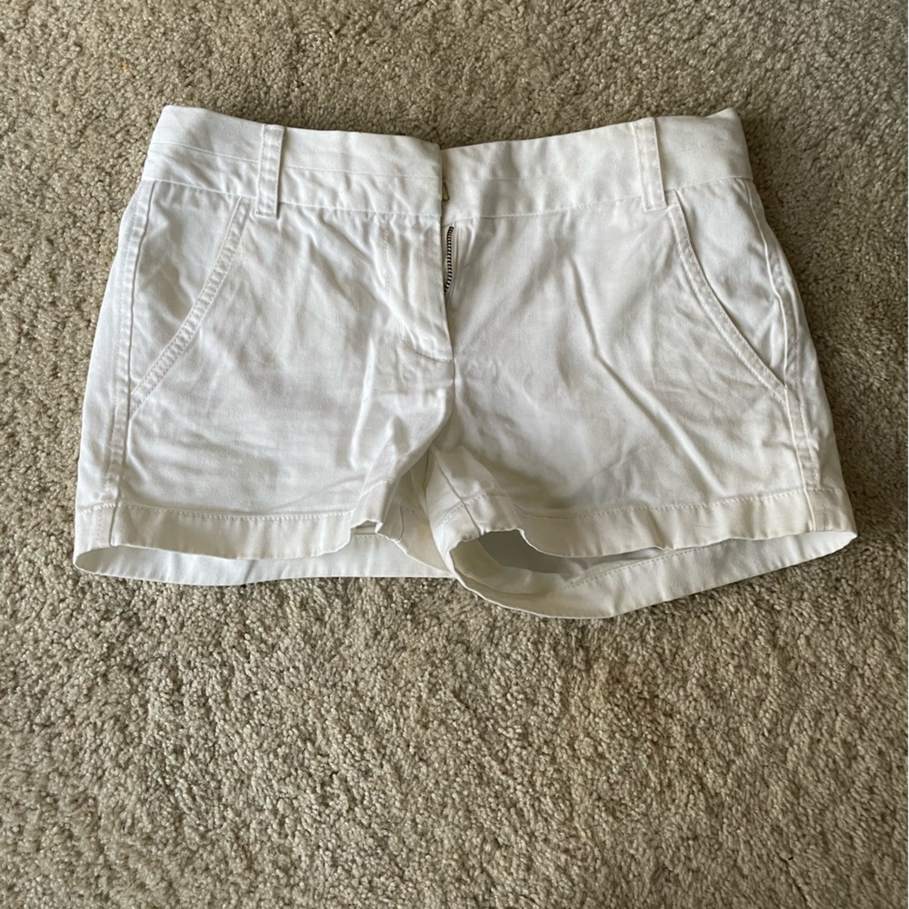 J Crew Chino - White shorts - Size 00